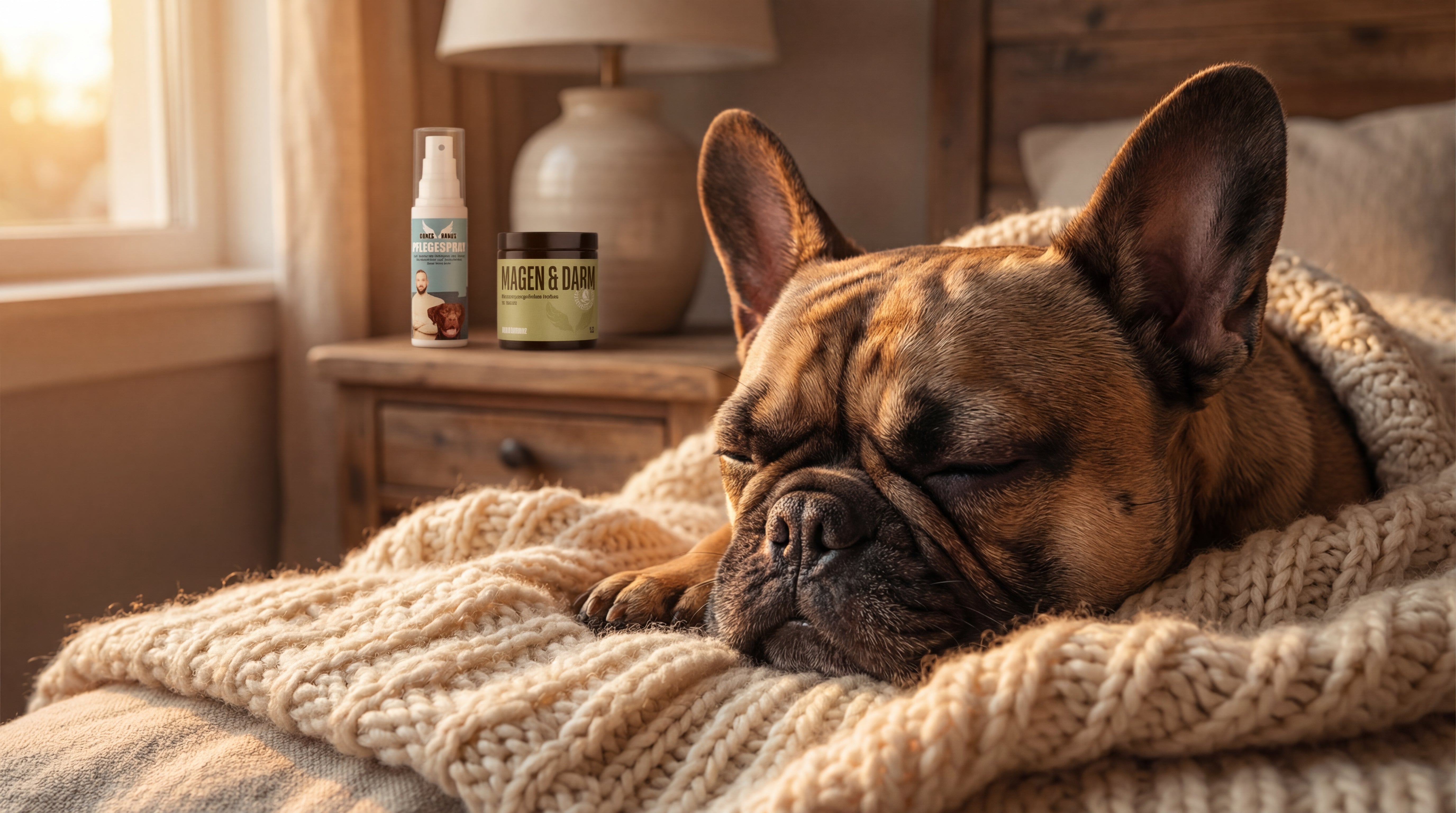 Französische Bulldogge: Falten reinigen & Blähungen lindern