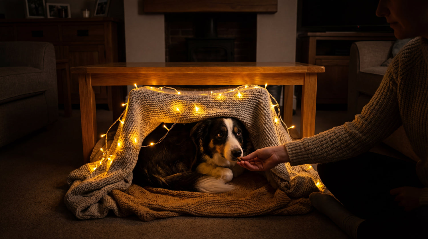 Silvesterangst beim Hund: Dein Notfallplan für entspannte Nerven