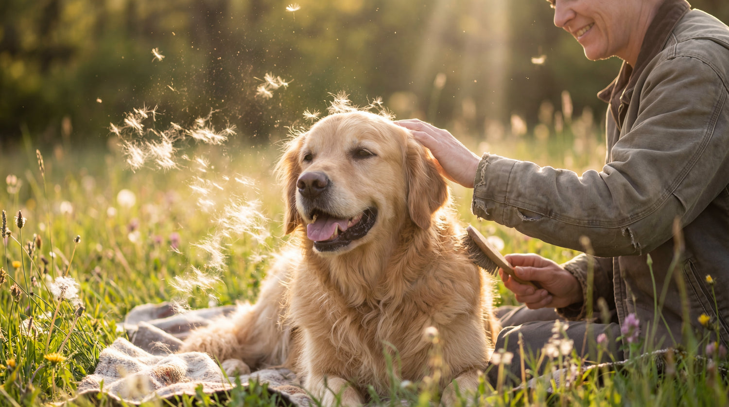 Fellwechsel beim Hund: Der Kraftakt im Frühjahr & wie du das Chaos bändigst