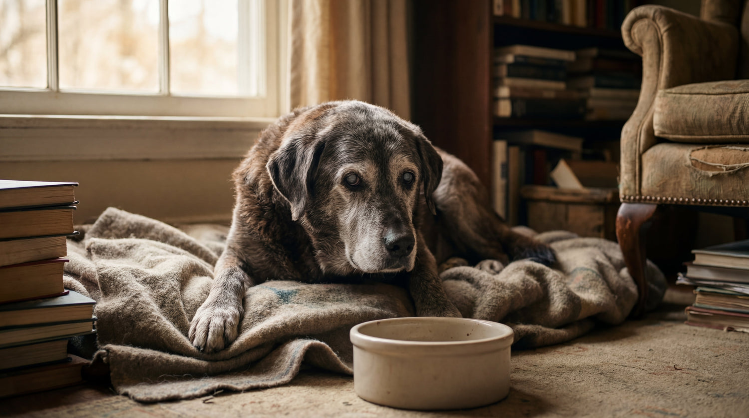Alter Hund frisst nicht: Wenn der Napf voll bleibt & die Sorge wächst