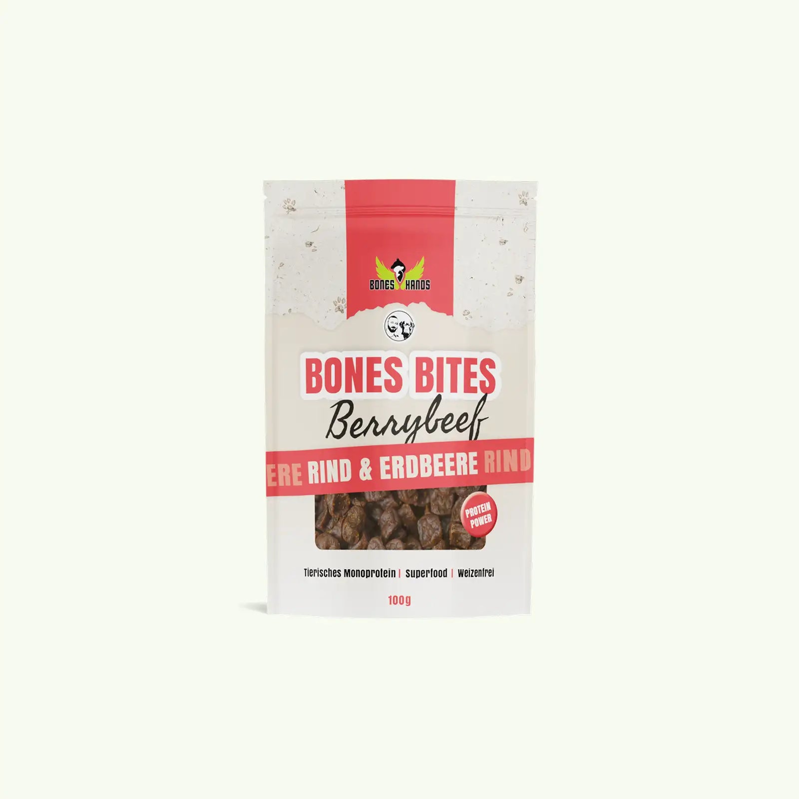 Bones Bites BerryBeef mit Rind und Erdbeere