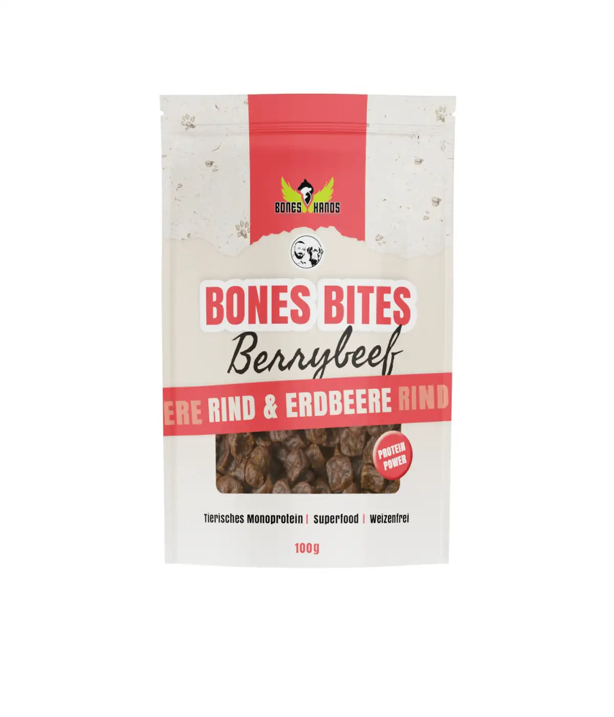 BonesBites Berrybeef Leckerlis Boneshands
