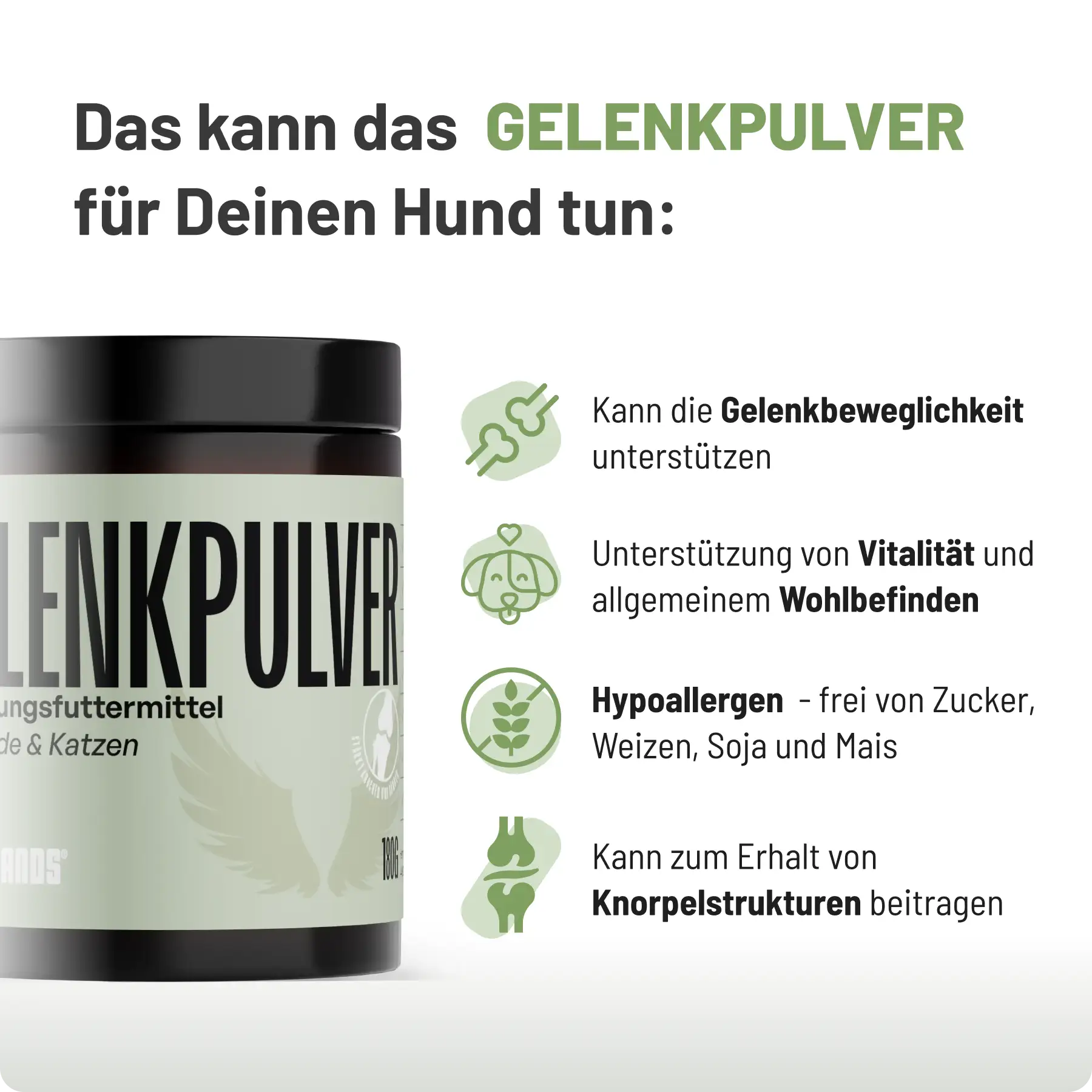 Boneshands Gelenkpulver