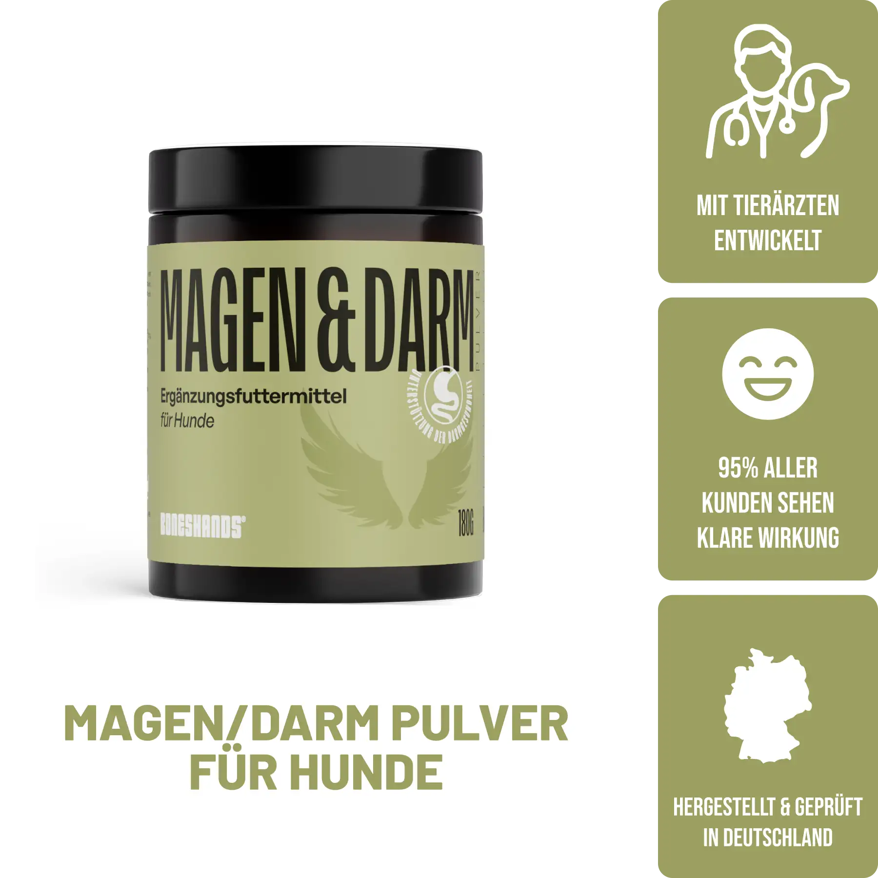 Boneshands Magendarmpulver