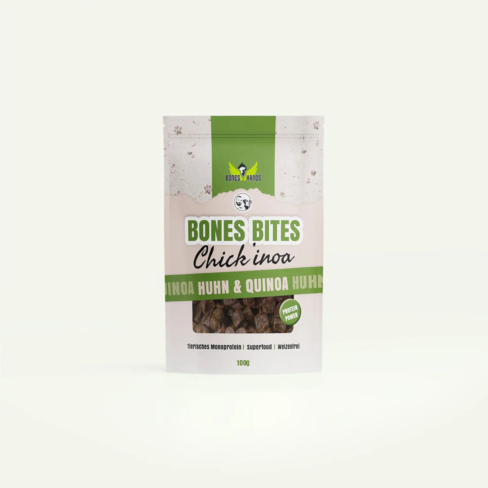 Bones Bites Dog Treats Chick'inoa with Chicken & Quinoa