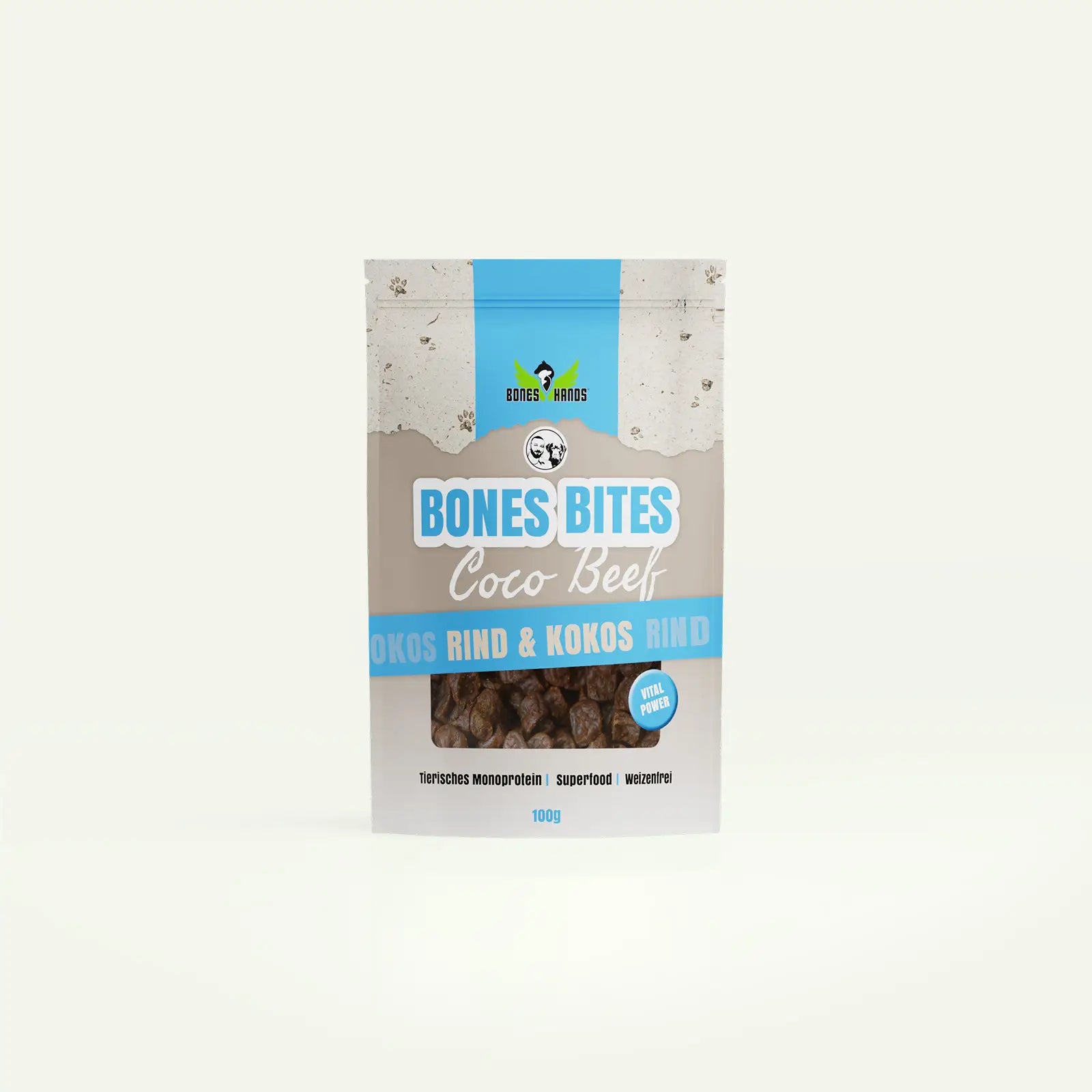 Bones Bites Dog Treats Coco Beef with Beef and Coconut