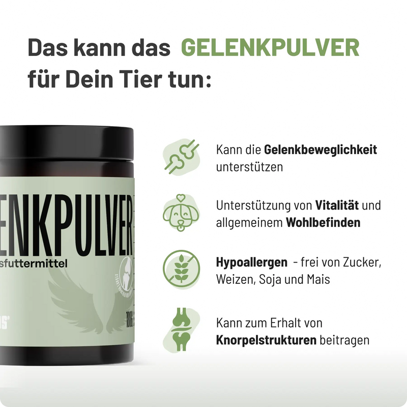 Joint powder for dogs