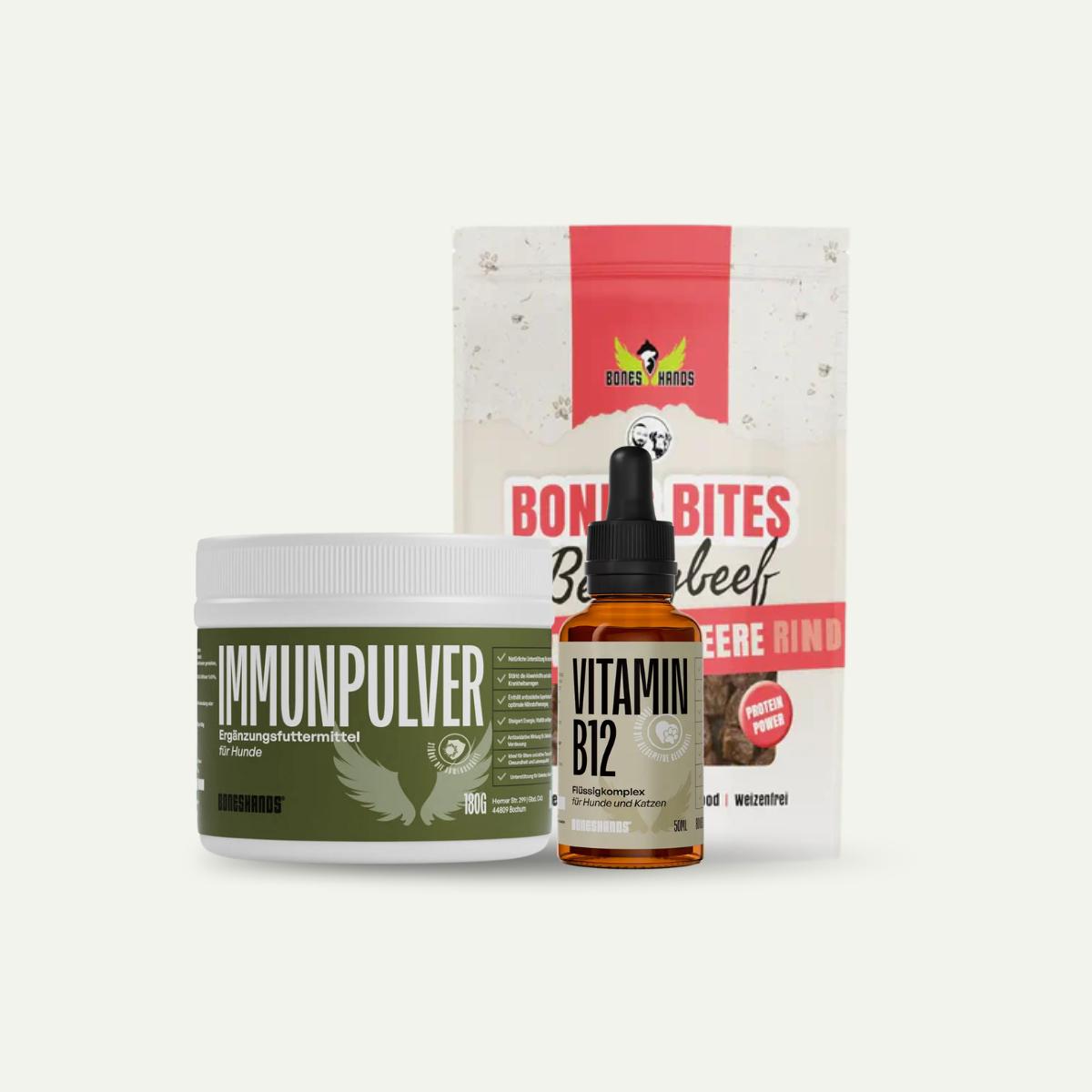 Immun-Power-Bundle + Erdbeer-Snacks