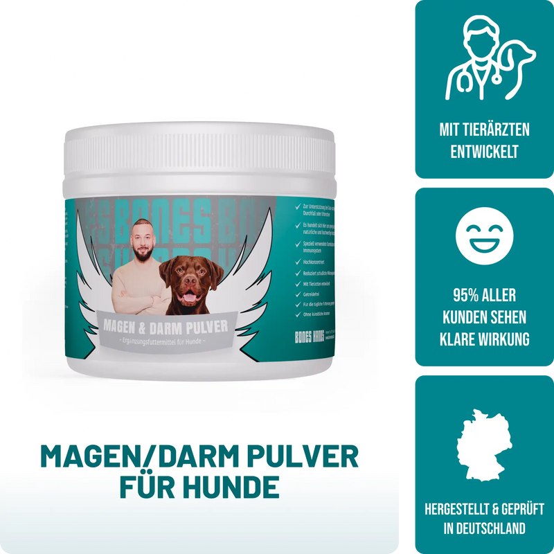 Magen/Darm Pulver für Hunde