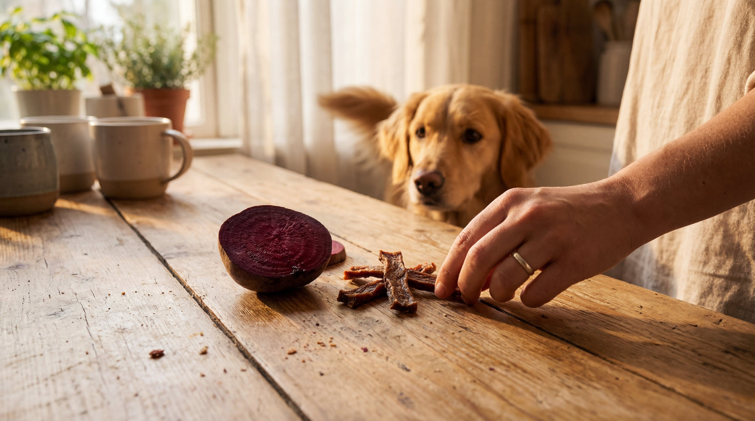 Rote Beete für Hunde: Warum das "blutrote Gold" mehr ist als nur Gemüse