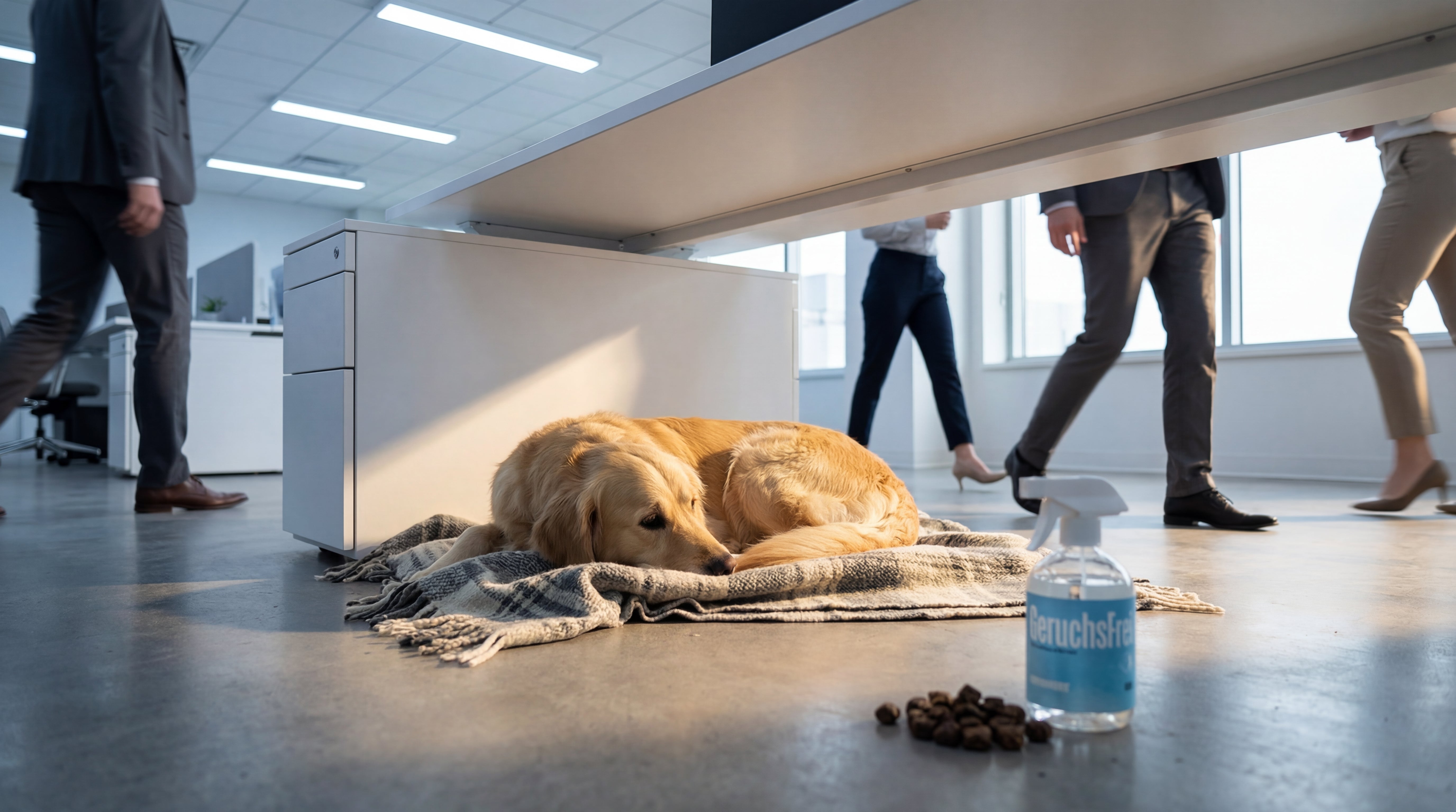 Hund im Büro: Der Kollege mit der kalten Schnauze – Zwischen Karriere und Chaos