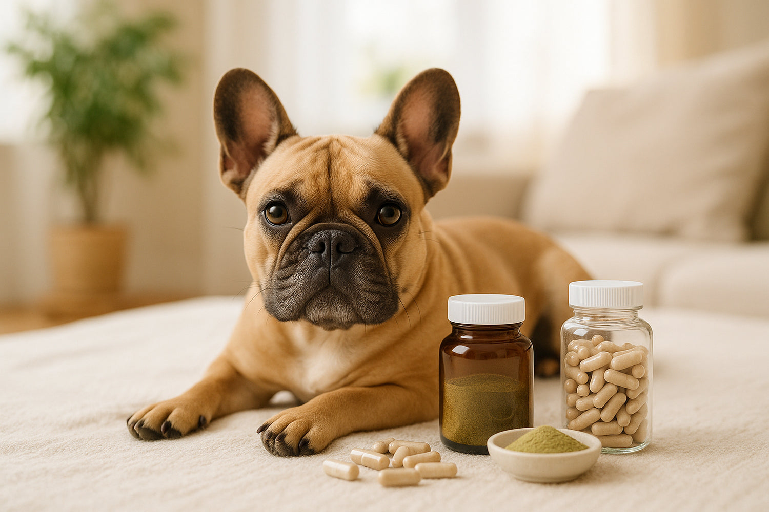 Nahrungsergänzung bei Bandscheibenvorfall beim Hund