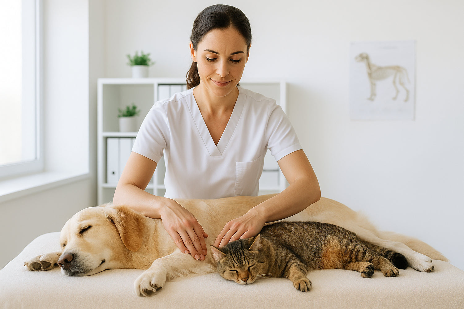 Tiermassage: Techniken und Vorteile für Hunde & Katzen