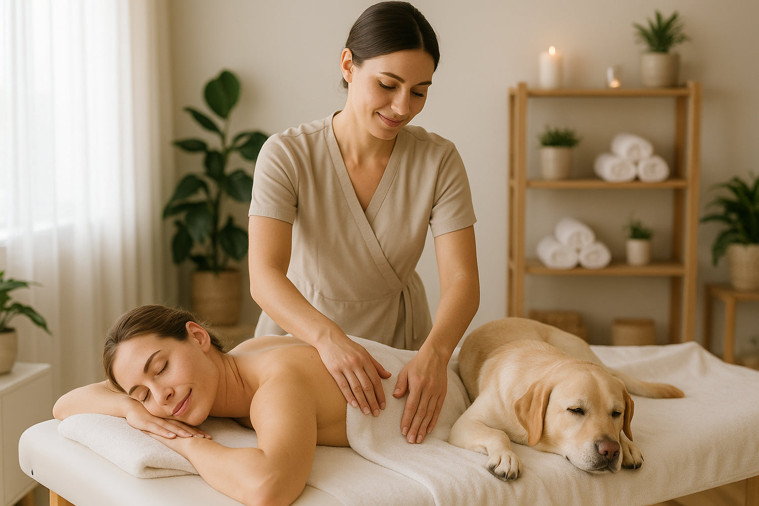 Bewegungseinschränkungen lösen Massage für Mensch & Tier