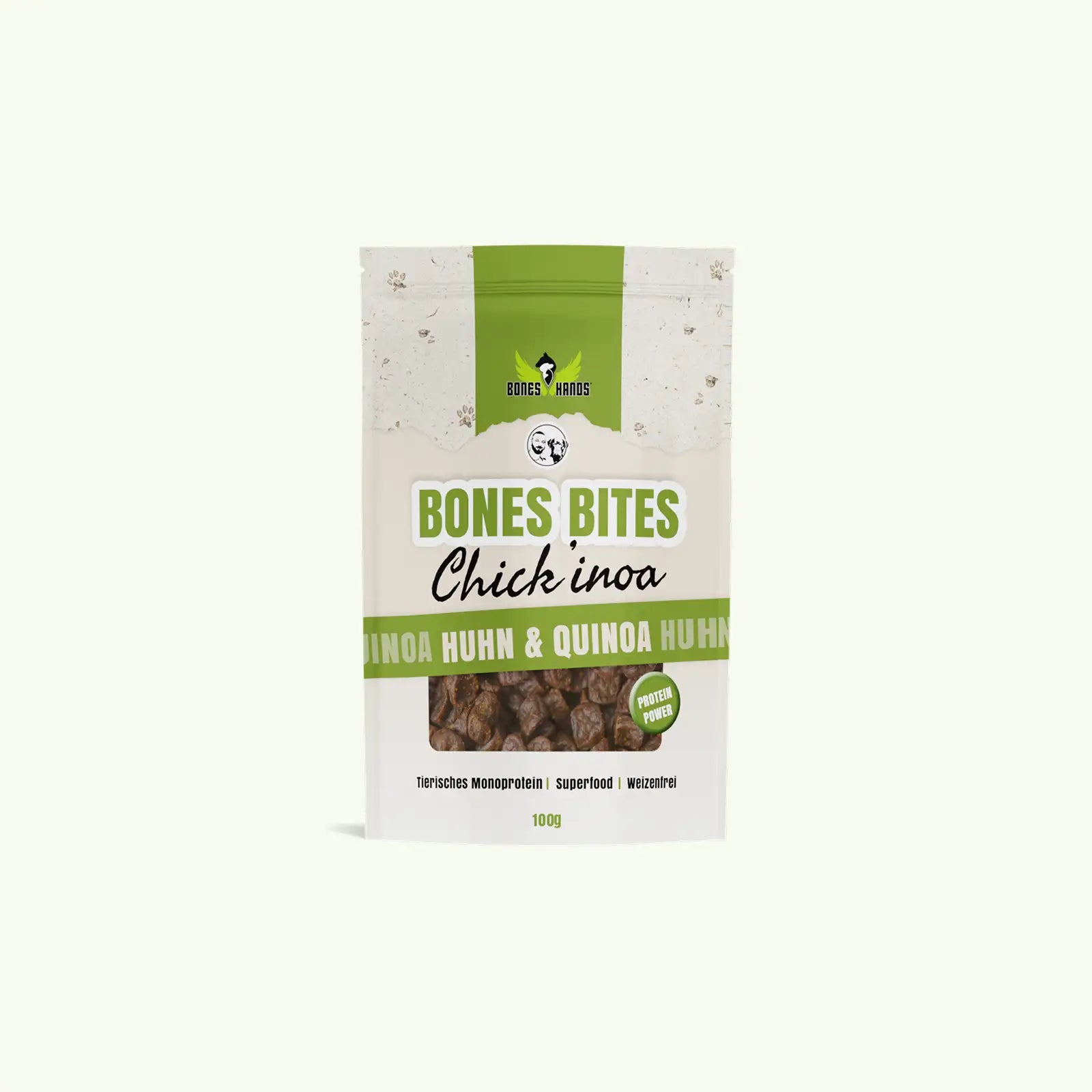Bones Bites Dog Treats Chick'inoa with Chicken &amp; Quinoa