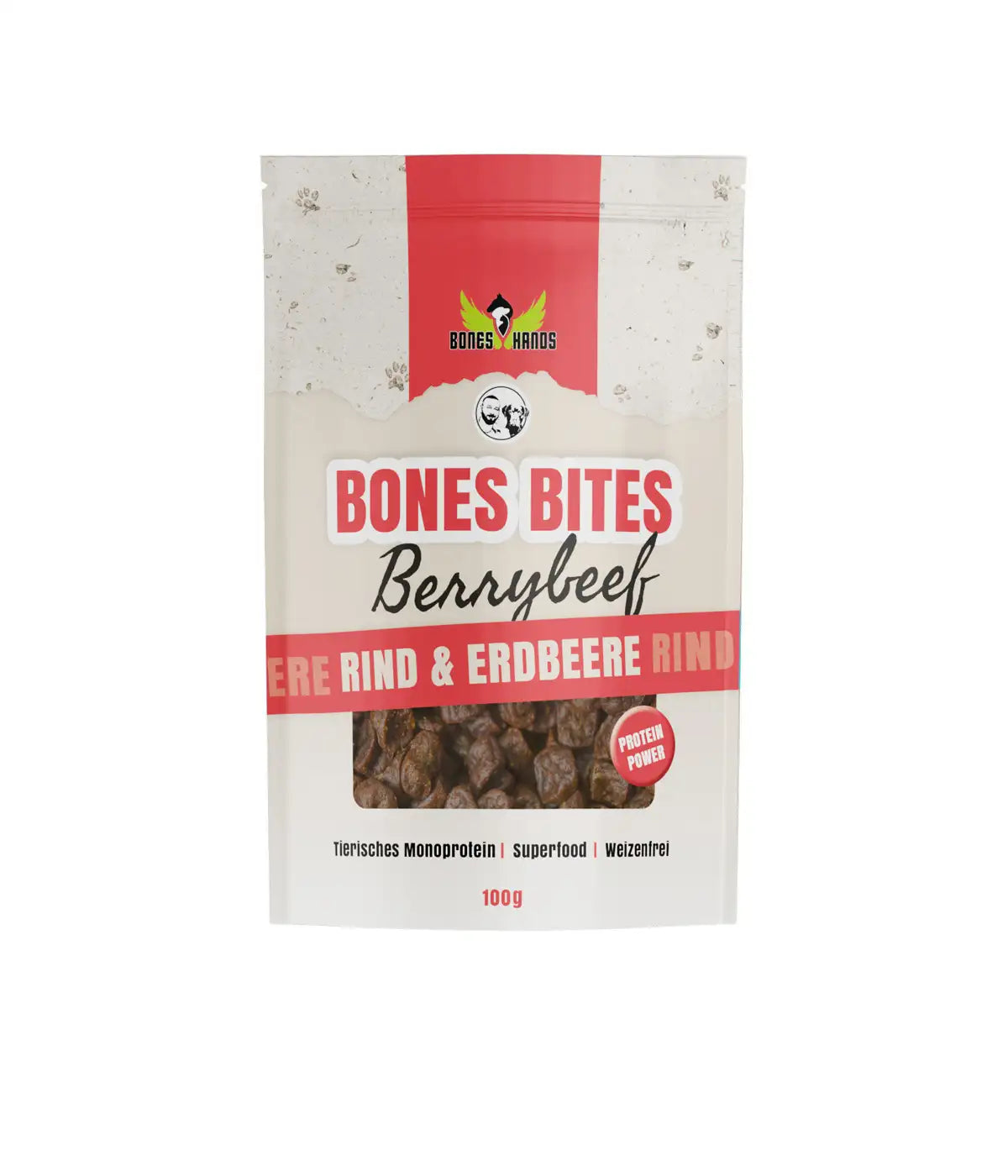 BonesBites Berrybeef Leckerlis Boneshands 