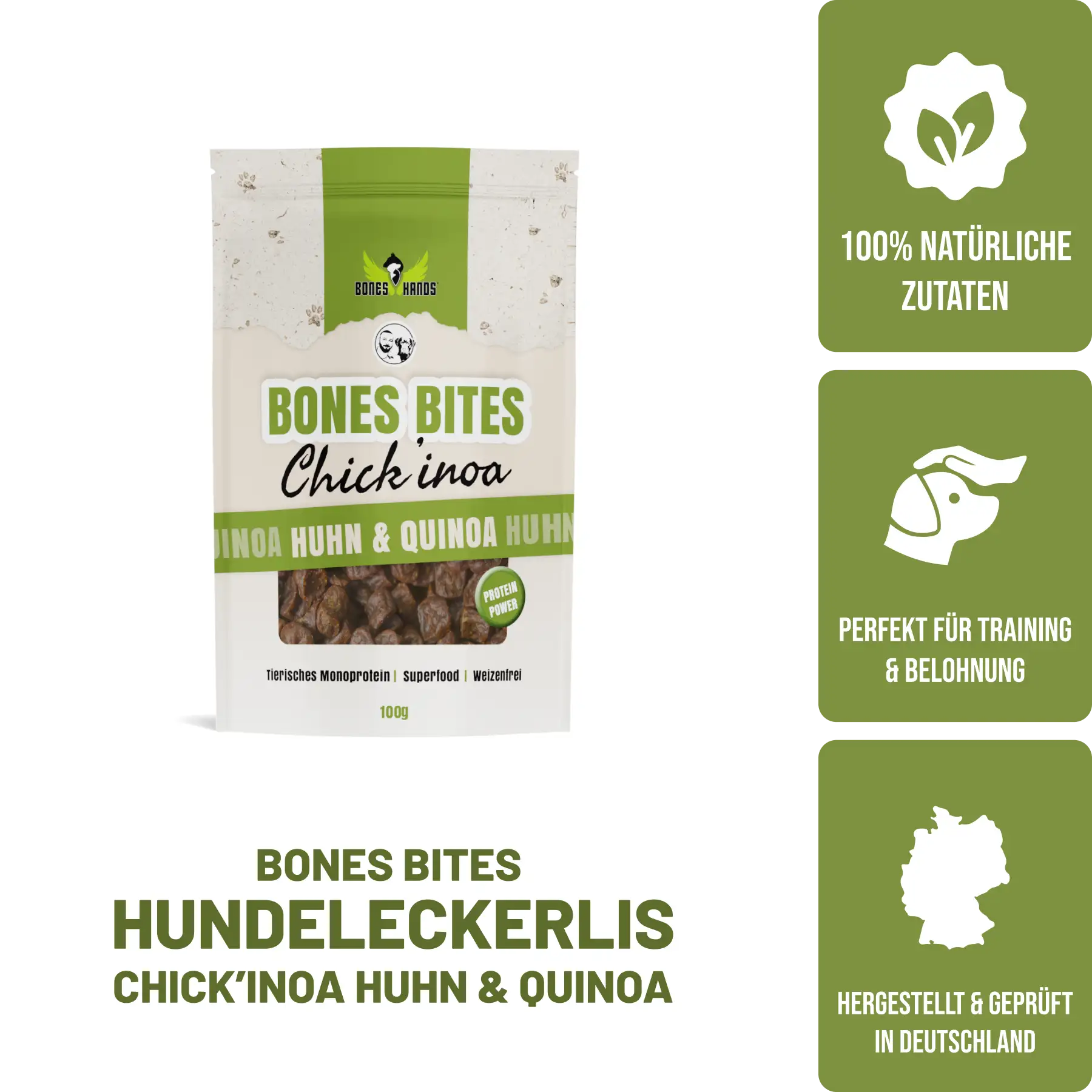 BonesBites Chickinoa Leckerlis Boneshands 