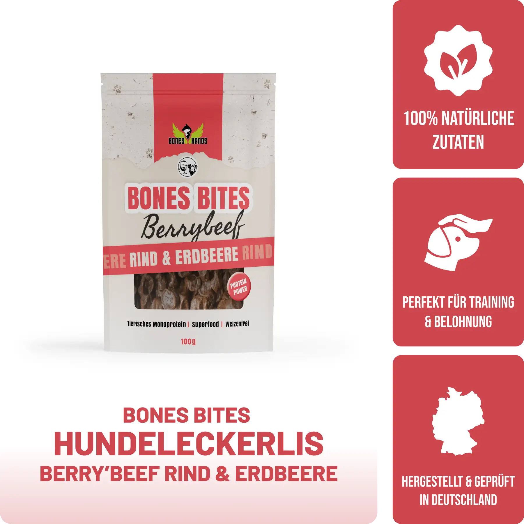Boneshands BonesBites Berrybeef 