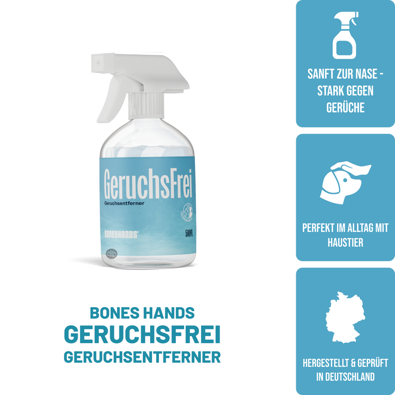 Der Boneshands Geruchsentferner - sanft zur Nase