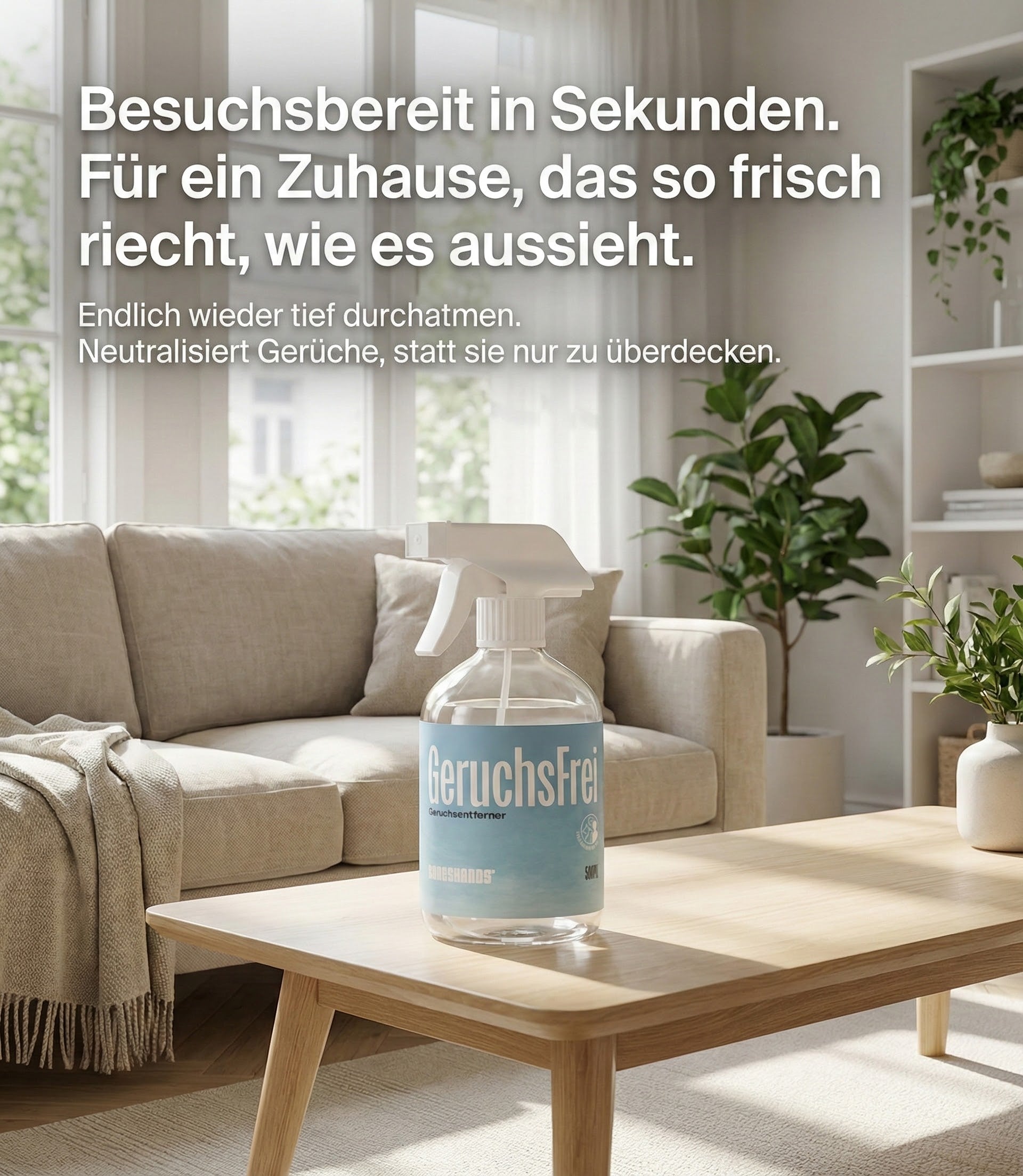 GeruchsFrei - der Boneshands Geruchsentferner