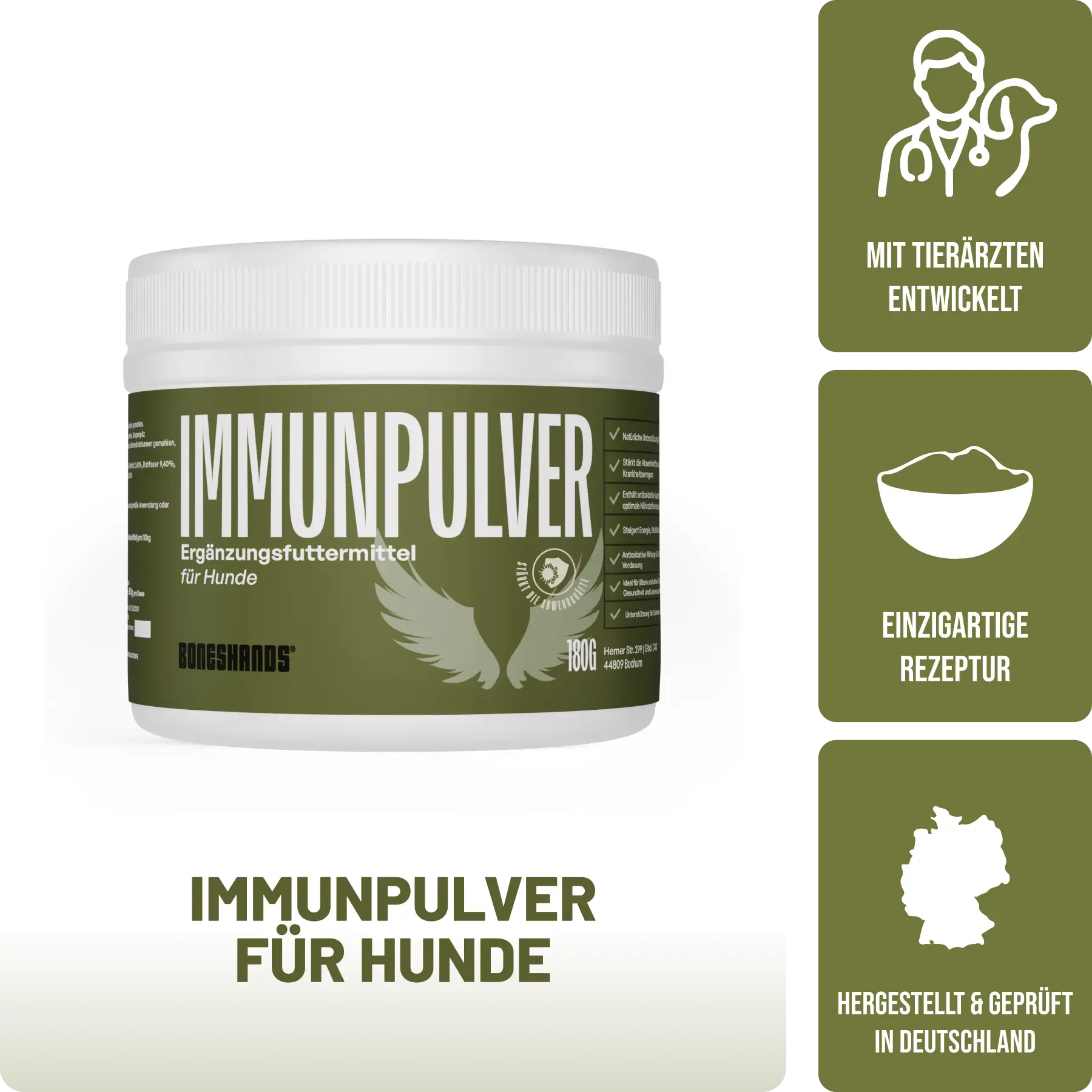 Boneshands Immunpulver