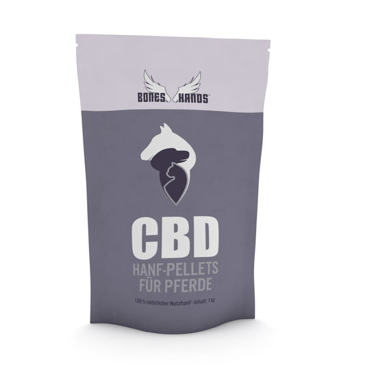 CBD Hanf-Pellets für Pferde - NEU