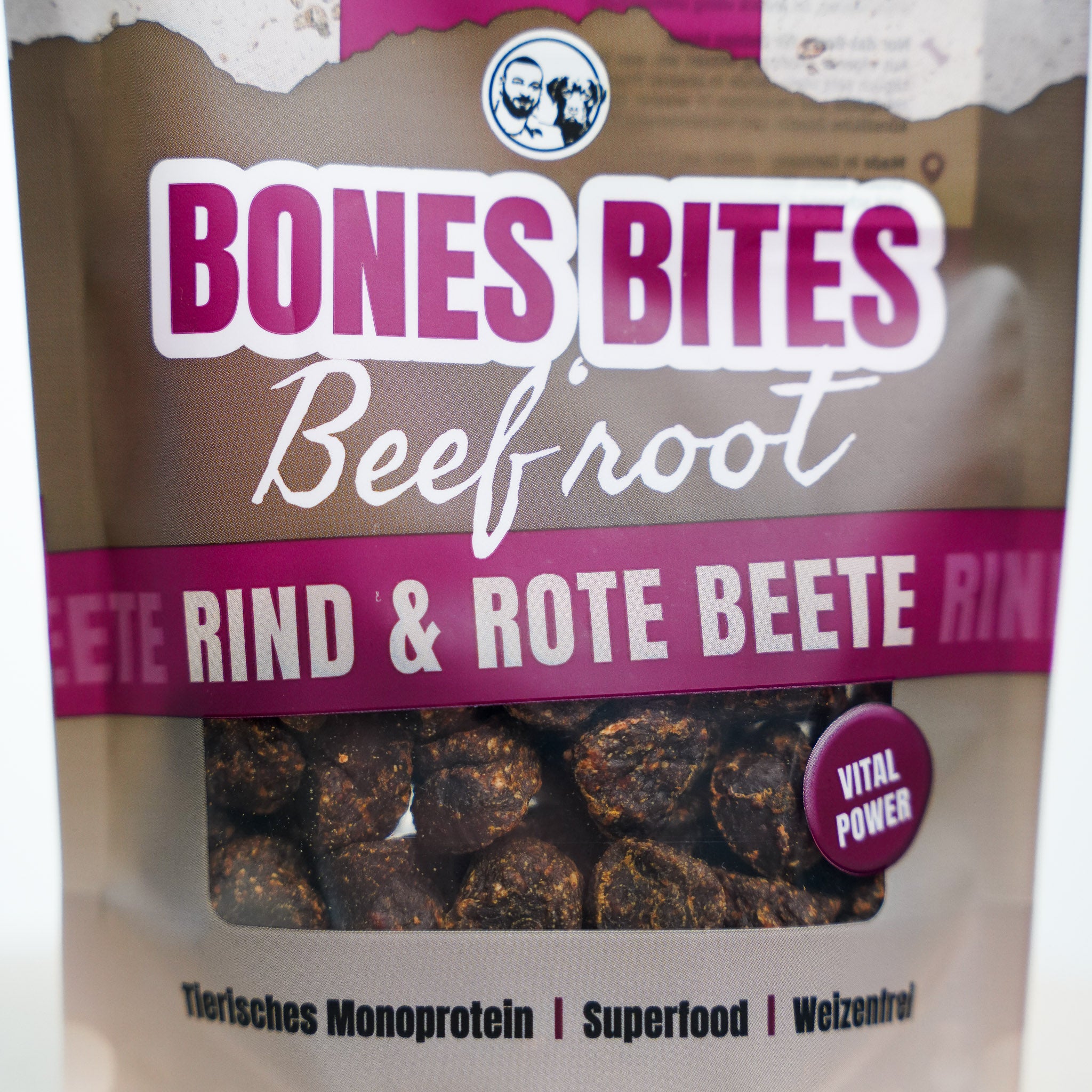 Bones Bites Hundeleckerlis Beef'root Rind und rote Beete