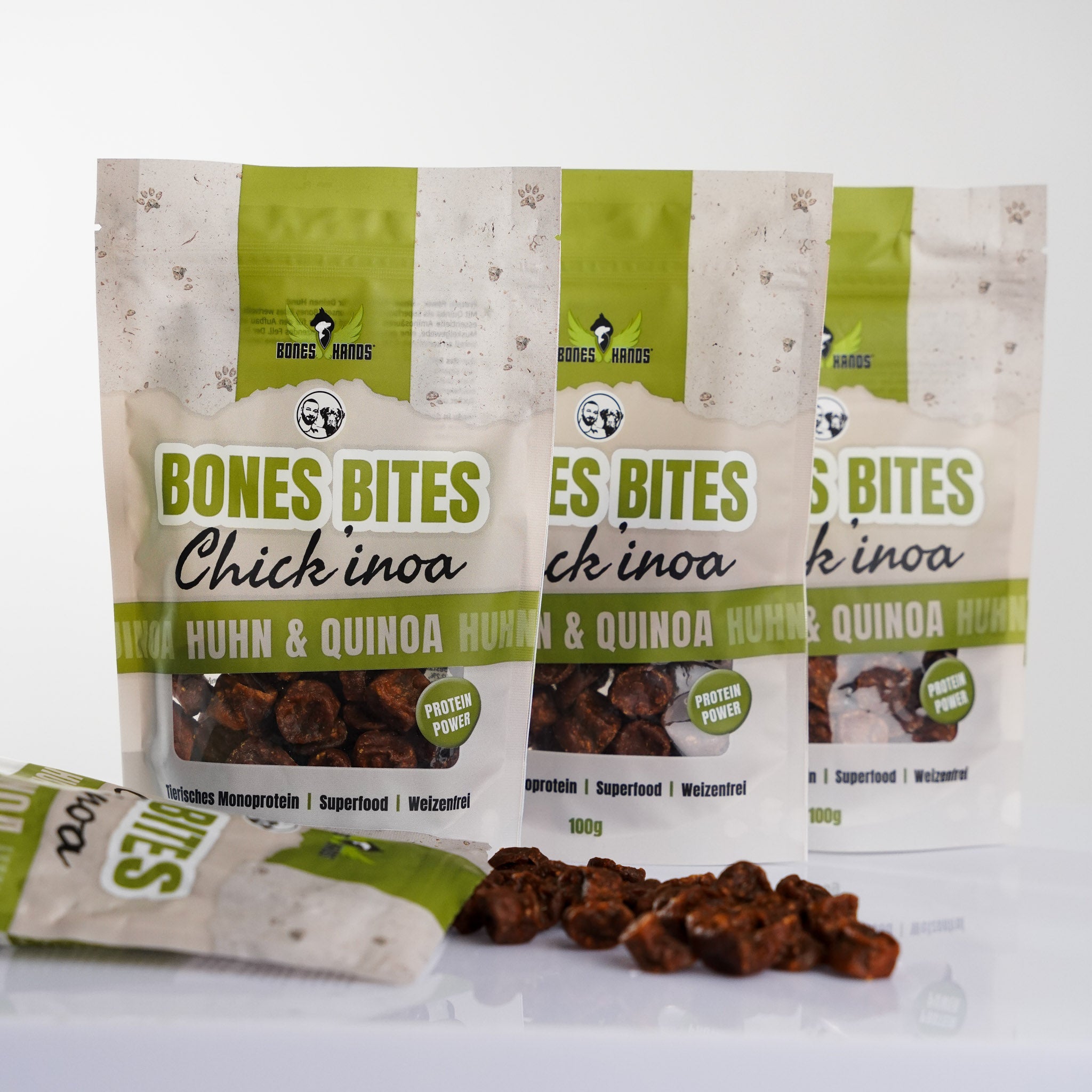 Bones Bites Hundeleckerlis Chick’inoa Huhn & Quinoa