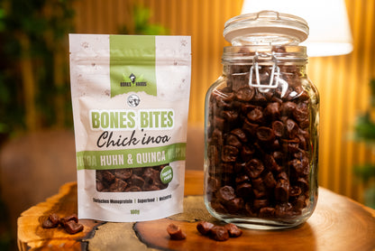 Bones Bites Hundeleckerlis Chick’inoa Huhn & Quinoa