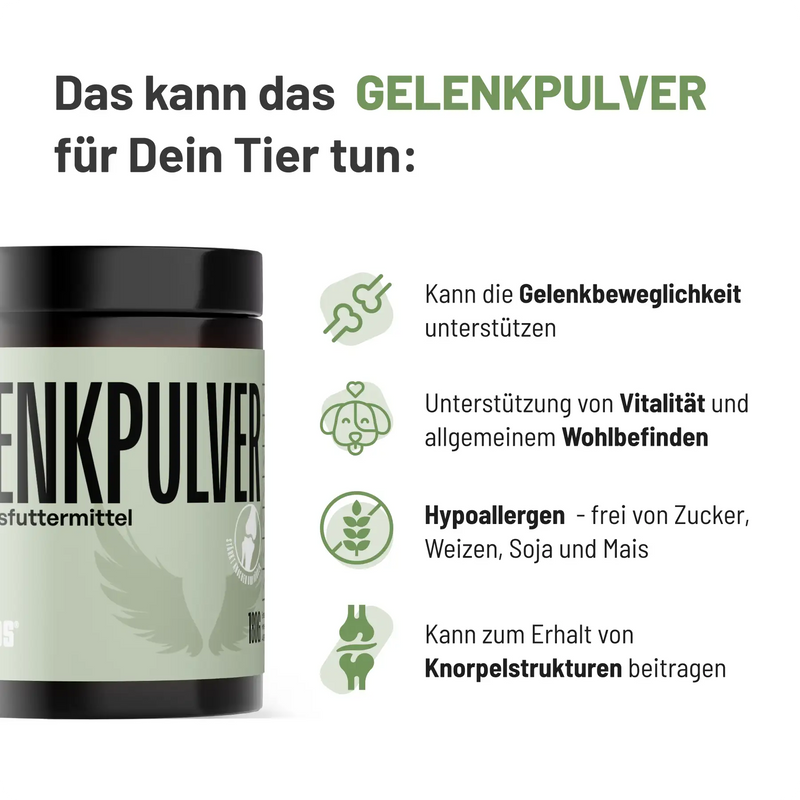 Joint powder for dogs