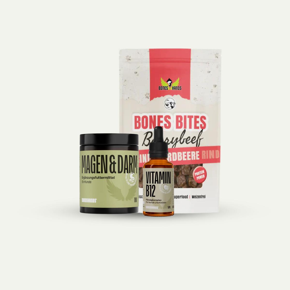 Bauch und Power-Bundle + Erdbeer-Snacks