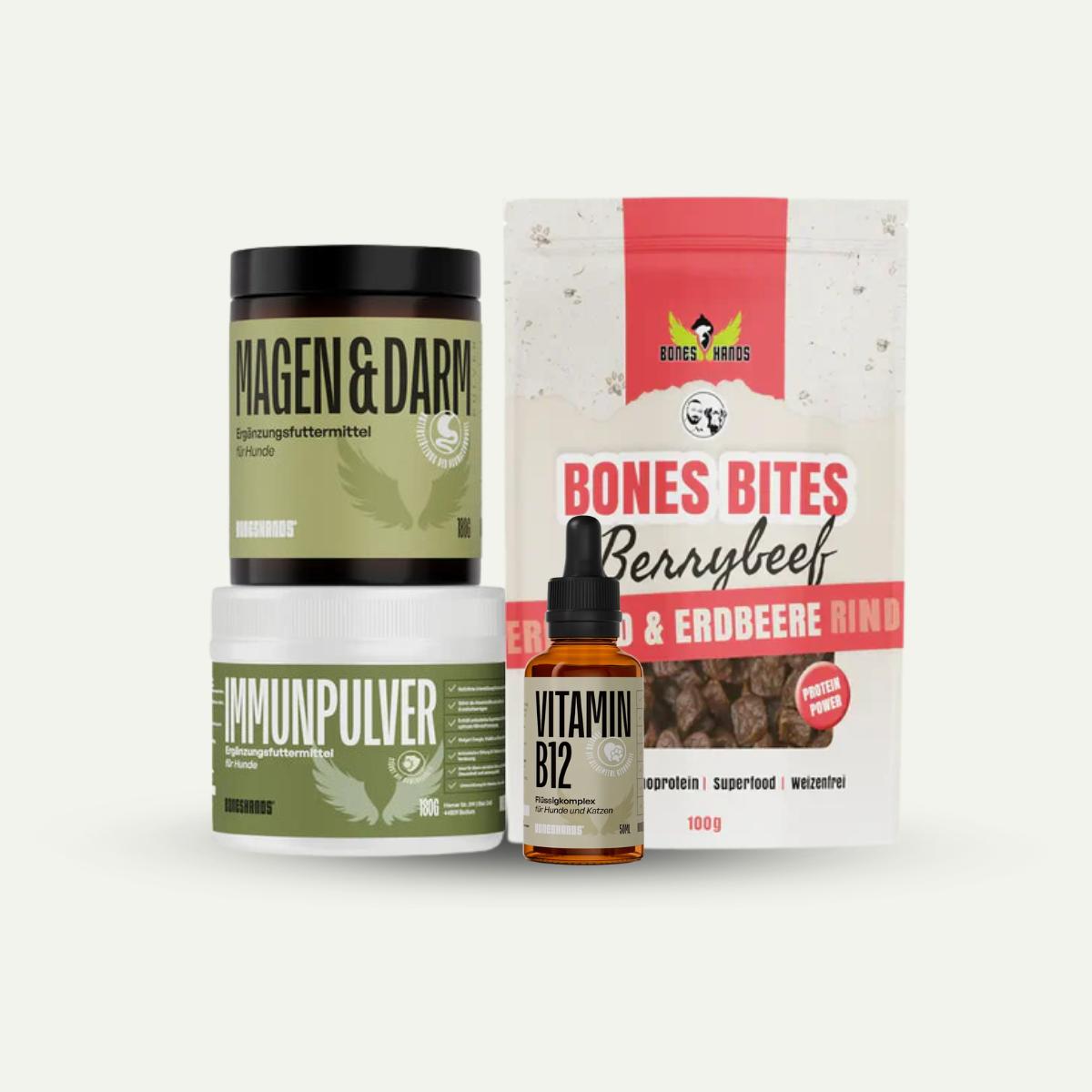Unser Wohlfühl-Bundle + Erdbeer-Snacks